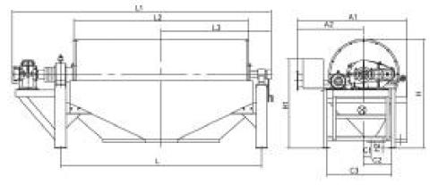 CTS Wet Magnetic Drum Separator